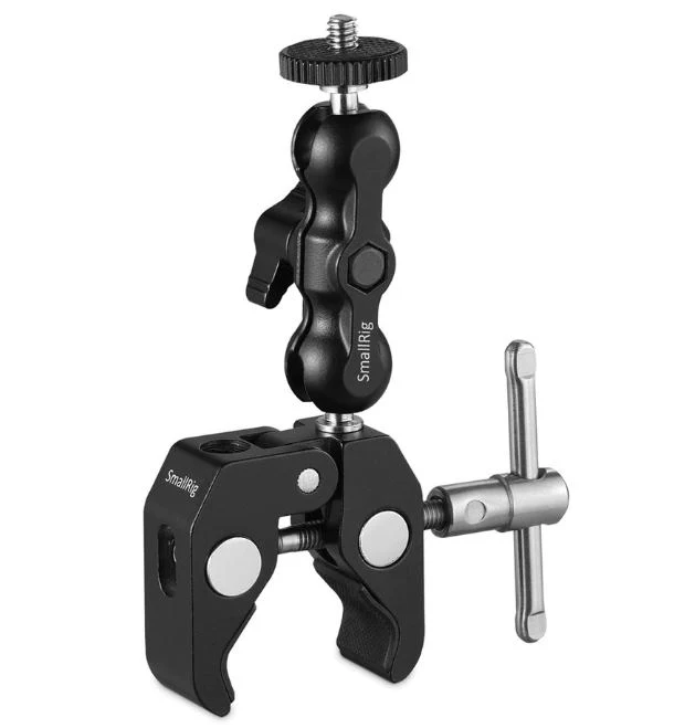 SMALLRIG MULTI-FUNCTIONAL CRAB-SHAPED CLAMP WITH BALLHEAD MAGIC ARM 2164