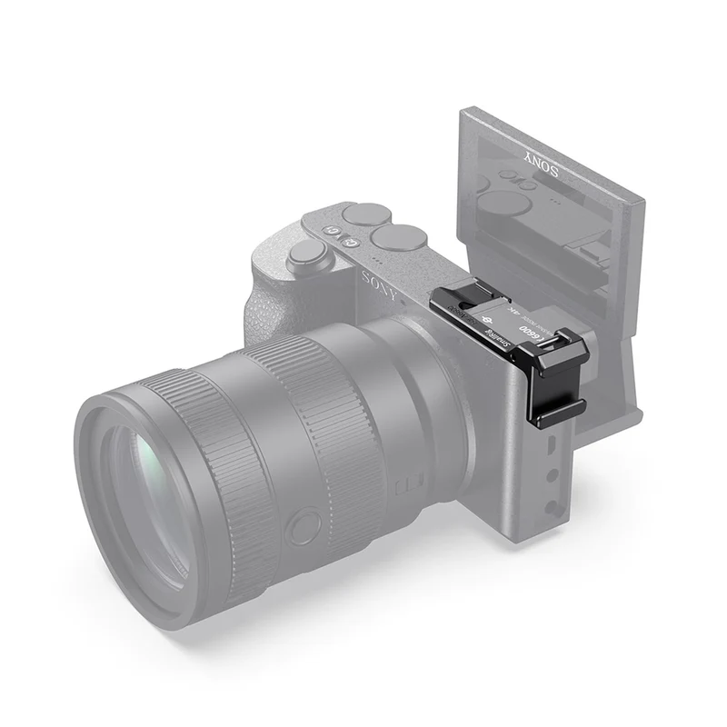 SMALLRIG LEFT-SIDE SHOE MOUNT RELOCATION PLATE FOR SONY A6600 CAMERA BUC2497
