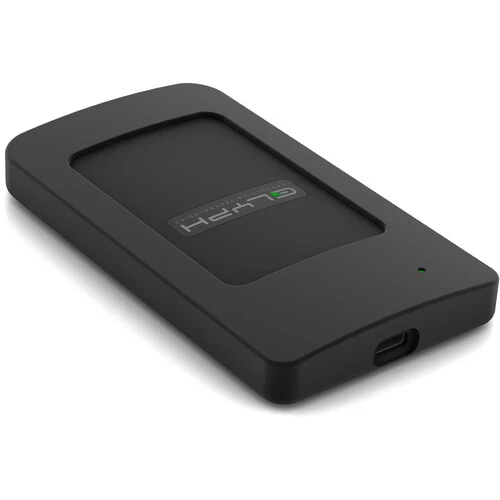 GLYPHTEC AR1000BLK ATOM RAID 1TB RUGGED SSD USB C(3.2,GEN2)COMPAT. USB 3.0/THUNDERBOLT 3, BLACK