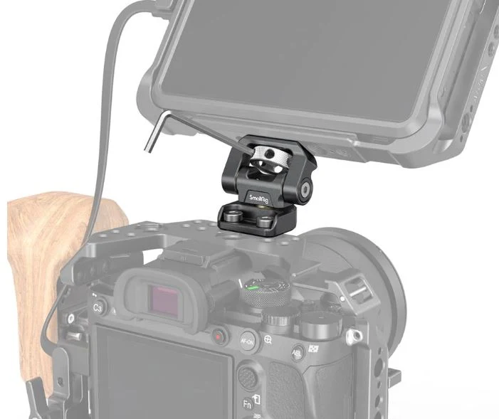 SMALLRIG SWIVEL AND TILT ADJUSTABLE MONITOR MOUNT WITH SCREWS MOUNT 2904