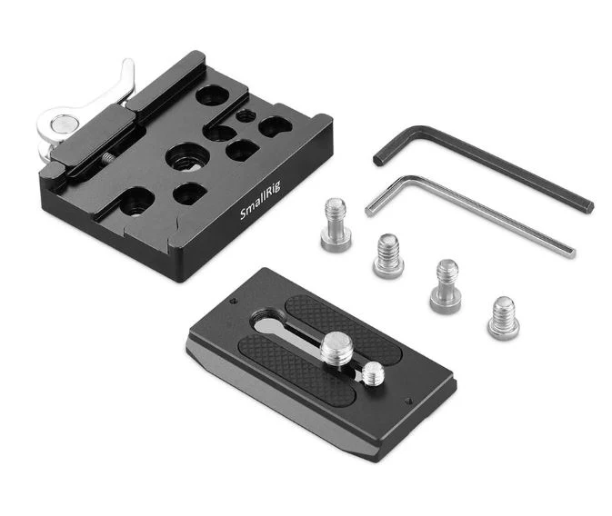 SMALLRIG QUICK RELEASE CLAMP AND PLATE ( ARCA-TYPE COMPATIBLE) 2144B
