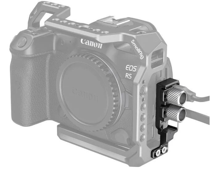 SMALLRIG HDMI AND USB-C CAVO CLAMP FOR EOS R5 AND R6 CAGE 2981