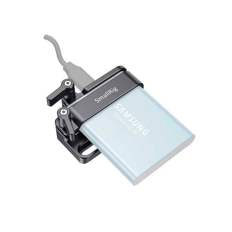 SMALLRIG SAMSUNG T5 SSD MOUNT FOR BMPCC 4K/6K AND Z CAM 2245B