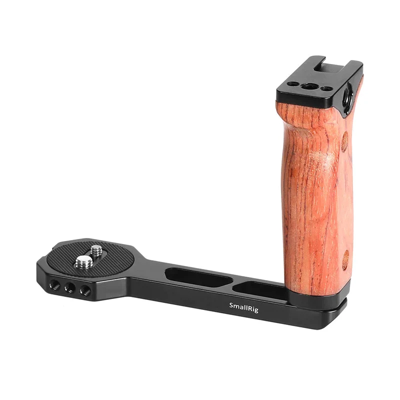 SMALLRIG UNIVERSAL WOODEN SIDE HANDLE FOR RONINS/ZHIYUN CRANE SERIES HANDHELD GIMBAL 2222