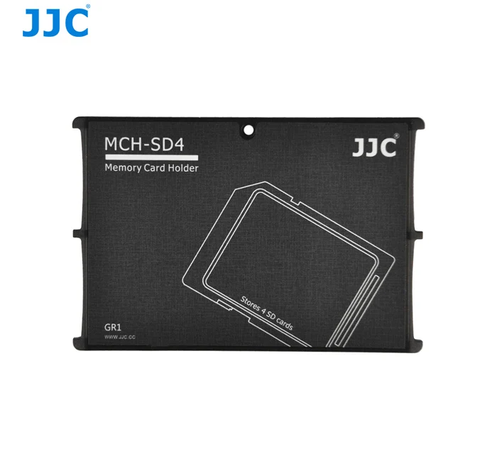 JJC MCH-SD4GR CUSTODIA PORTA SCHEDE SD 4X