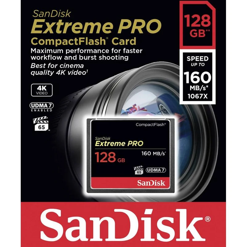 128GB EXTREME PRO CF 160MB/S