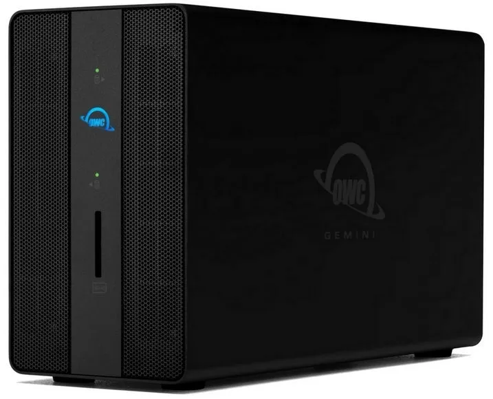 OWC TB3GM000H16 16.0TB HDD GEMINI - THUNDERBOLT (USB-C) DOCK AND DUAL-DRIVE RAID EXTERNAL STORAGE SOLUTION