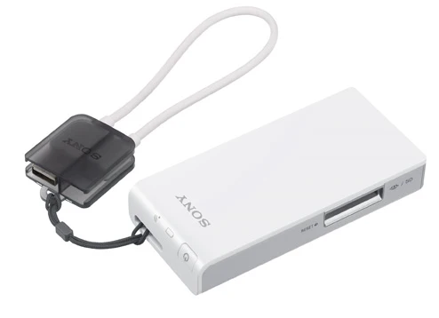 Sony WG-C10A Server Wireless WI-FI USB+SD+MS Bianco