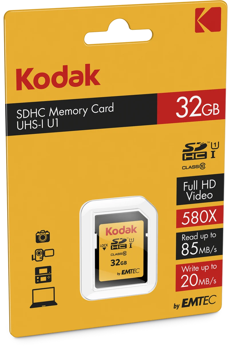 32GB SDHC UHS-I Classe 10