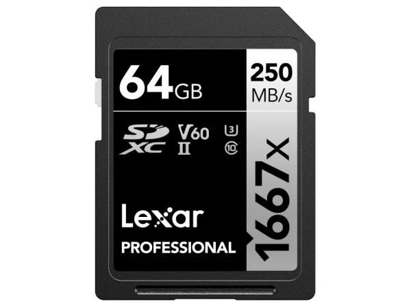 Lexar® Silver PRO SDHC UHS-II V30 U3