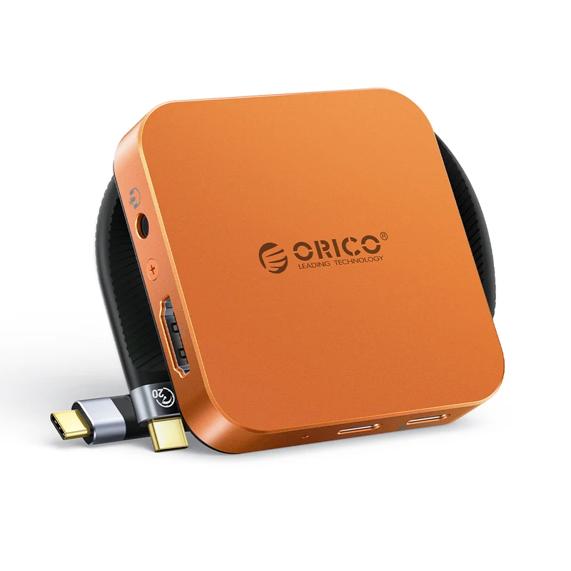 ORICO MG7 Compact 8-in-1 Magnetic HUB with M.2 NVMe