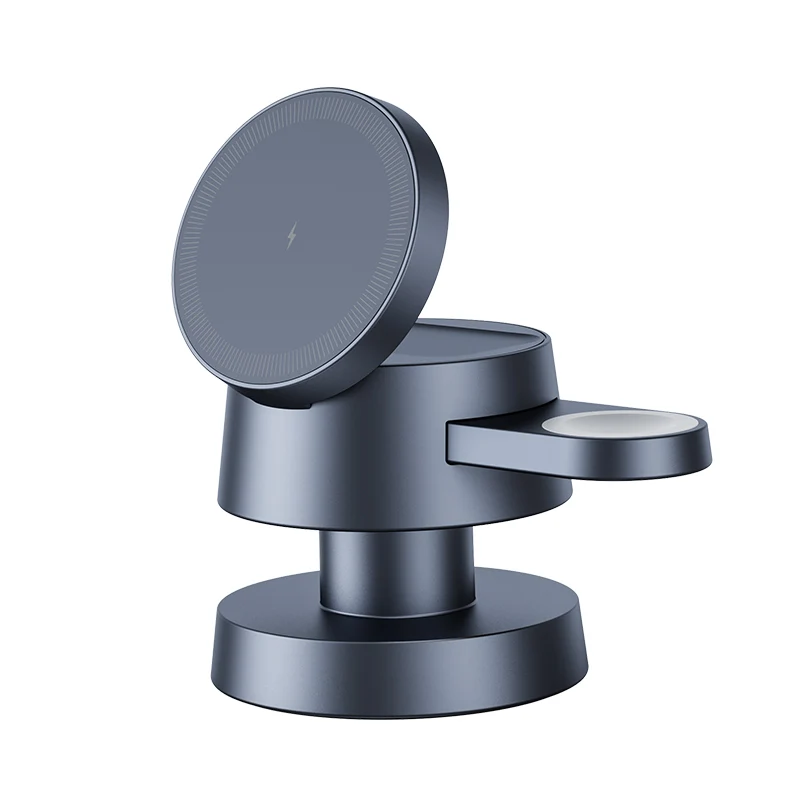 4-in-1 Wireless Charger with Mushroom Lamp