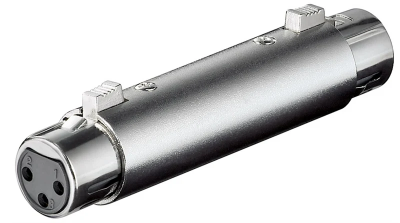 XLR-Adapter/-Kupplung, Buchse zu Buchse