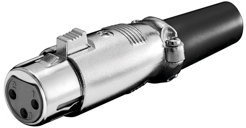 Mikrofonkupplung, XLR-Buchse