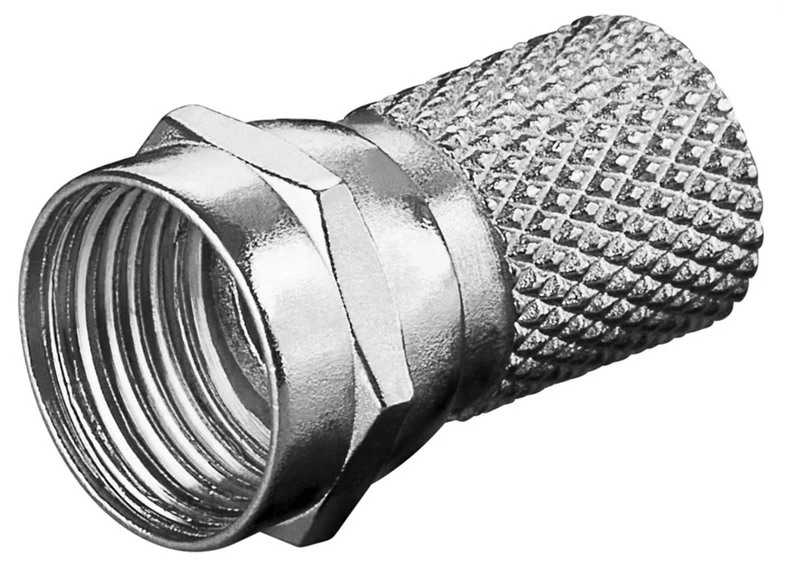 Aufdreh-F-Stecker 7,0 mm (100 Stück)