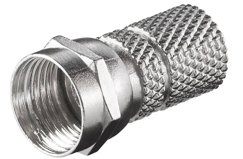 Aufdreh-F-Stecker 7,3 mm (100 Stück)