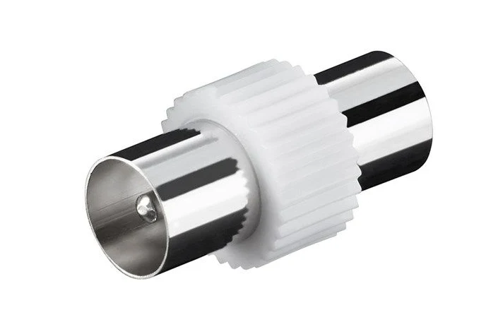 Koax-Adapter: Koax-Stecker > Koax-Stecker (10 Stück)