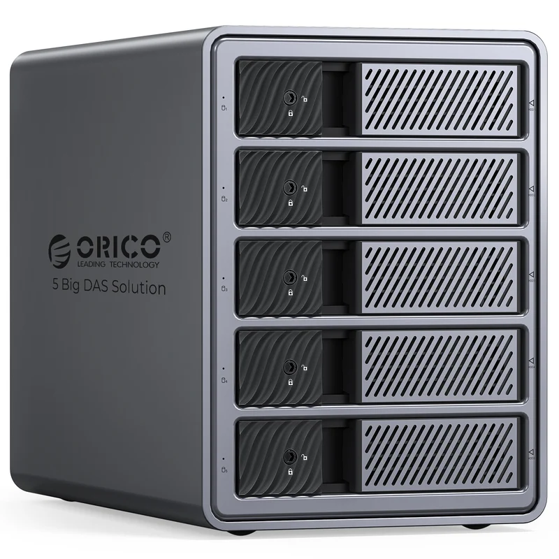 ORICO 98 Series Multi Bay SATA Enclosure DAS Solution With RAID
