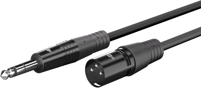 XLR-Kabel auf 6,35-mm-Klinke