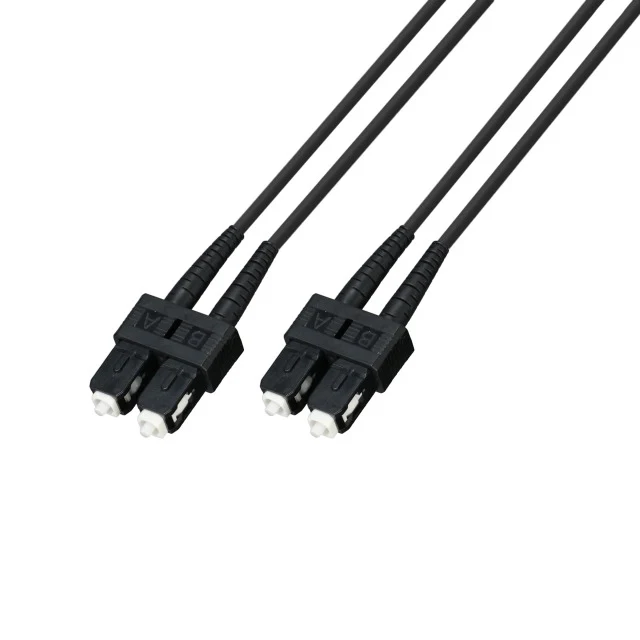 LWL Patchkabel SC/UPC DX-SC/UPC DX OM4 MM stahlarmiert