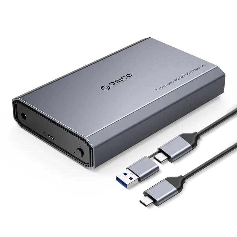 ORICO 3.5 inch Type-C 6Gbps Aluminum SATA HDD/SSD Enclosure