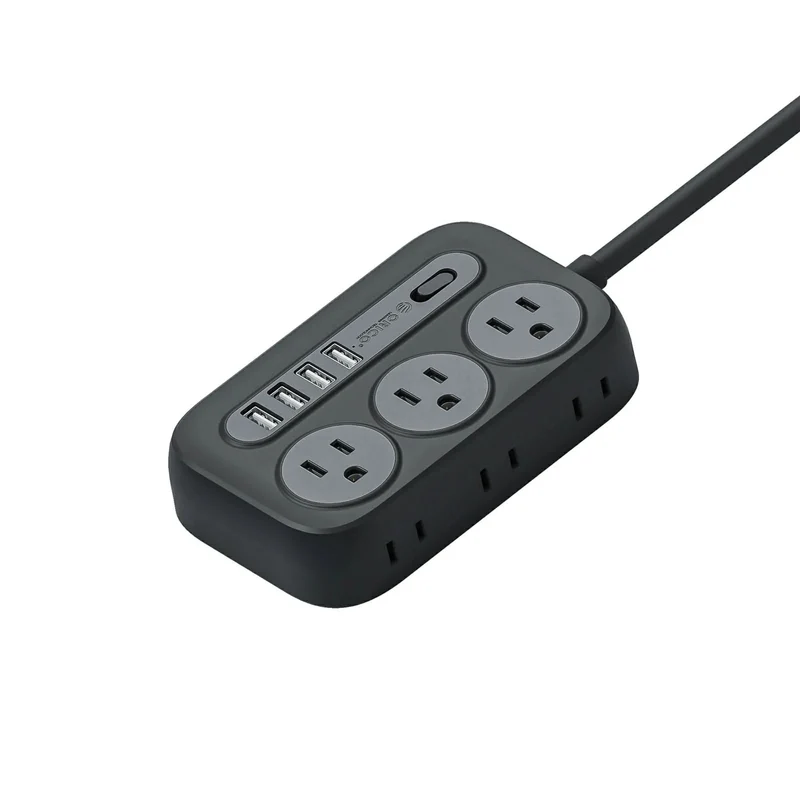 ORICO 10-in-1 Versatile Power Strip with Widely Outlets 4 USB Ports