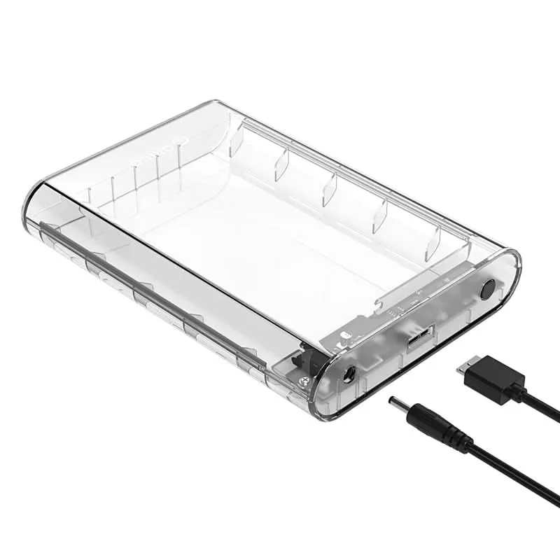 ORICO 3.5 Inch SATA to USB 3.0 Transparent HDD Enclosure