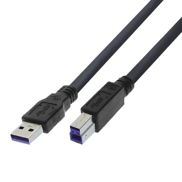 USB 3.0 Kabel USB-A St.-USB-B St. UltraFlex