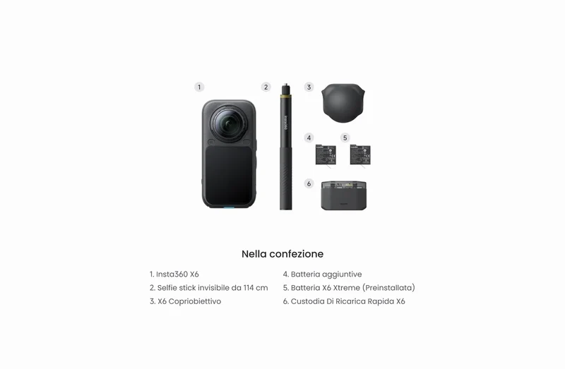 Insta360 X6 Essential Bundle (Black)