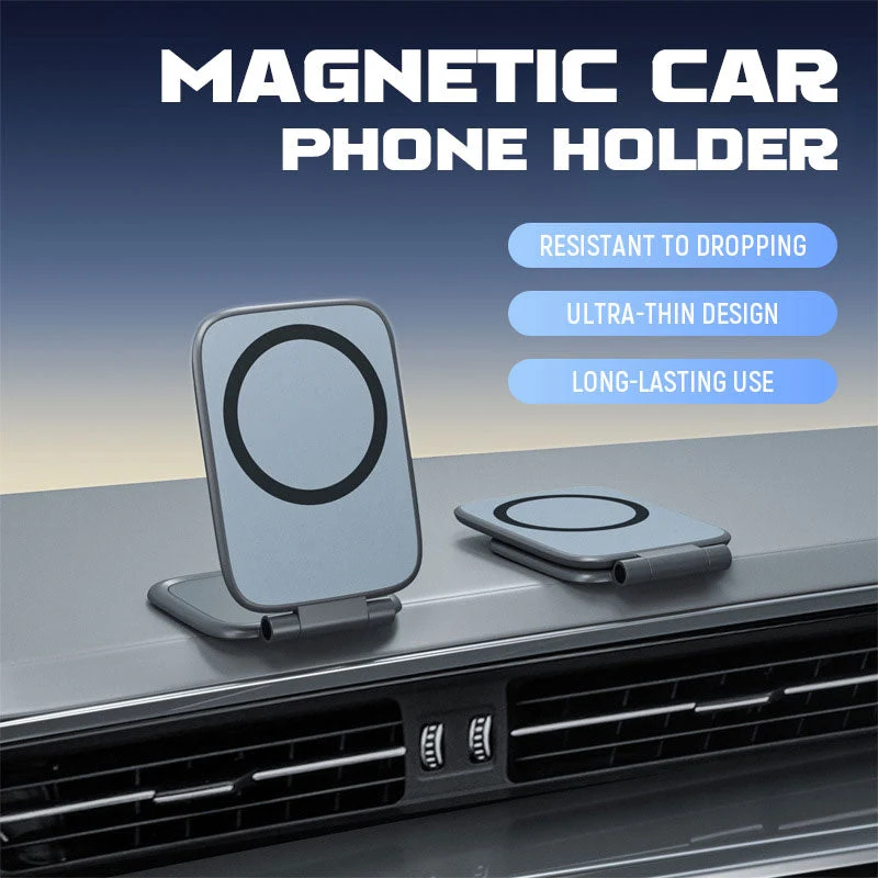 Unerschütterliche Telefonsicherheit | Magnetische Handyhalterung | Ultradünn | GripAxis