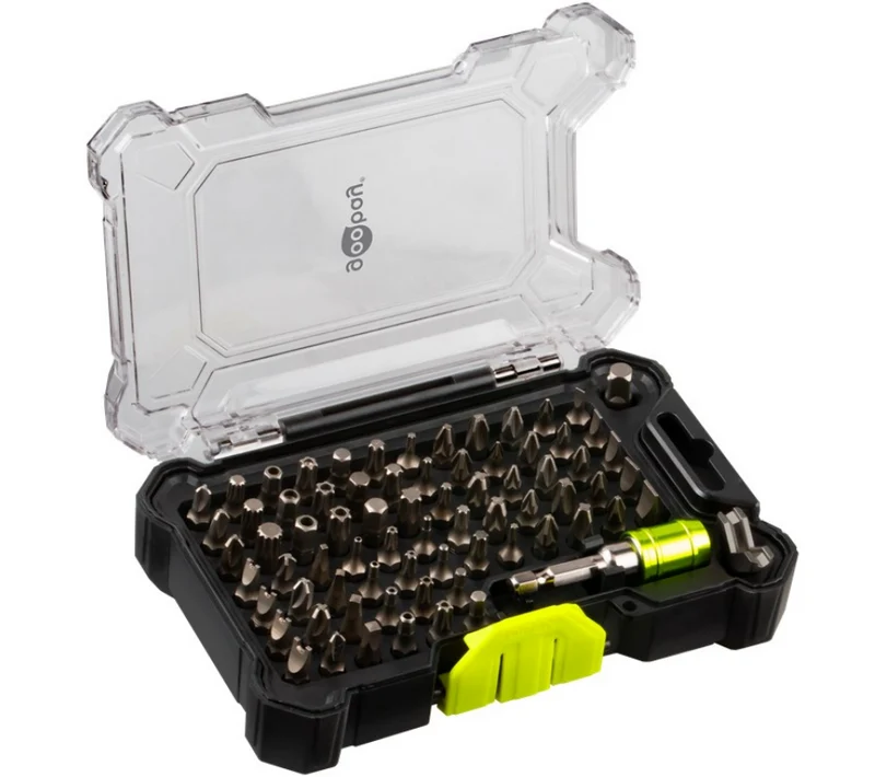 Bithalter-Set mit 72-tlg. Bitsatz