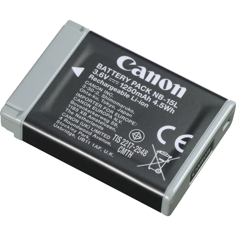 Canon NB-15L Batteria