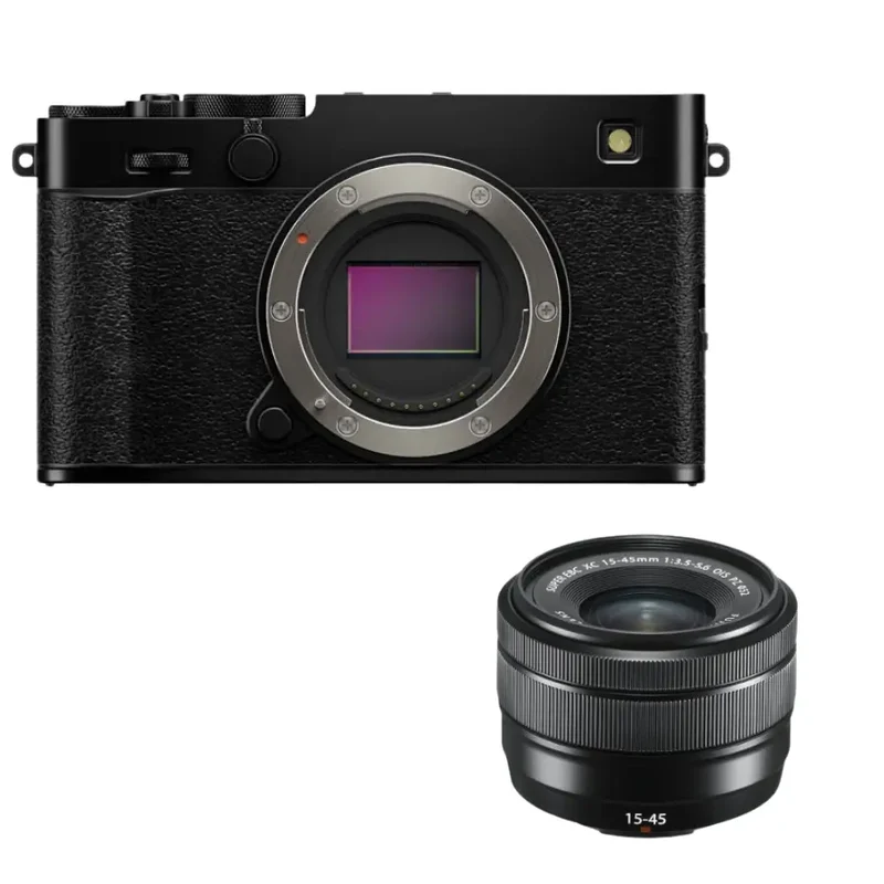 Fujifilm X-E5 (Black) + XC 15-45mm F3.5-5.6 OIS PZ - Garanzia Fujifilm Italia