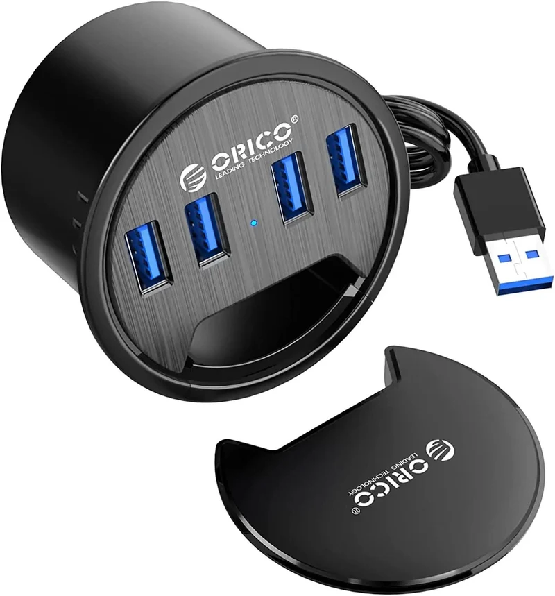 ORICO 4 Port Desk Grommet USB 3.0 Hub