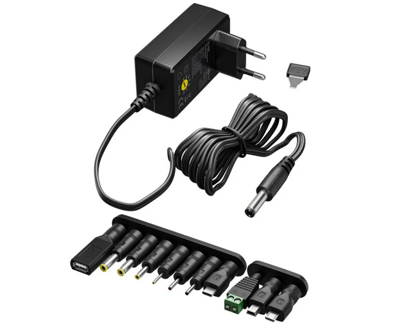 Universal-Netzteil (3 V - 12 V, max. 27 W / 2,25 A)