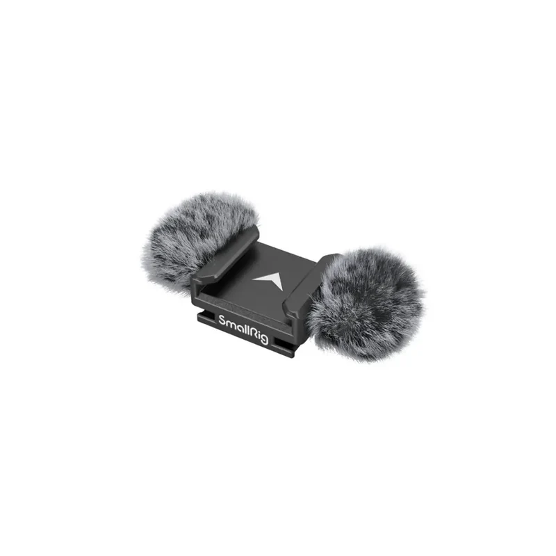SmallRig 3859 Protezione Antivento con Adattatore Cold Shoe