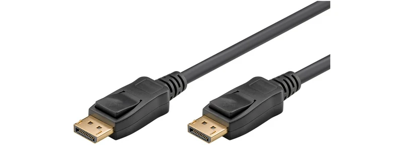 DisplayPort-Kabel 2.0/2.1, 8K/120Hz, 40 Gbit/s, CCS