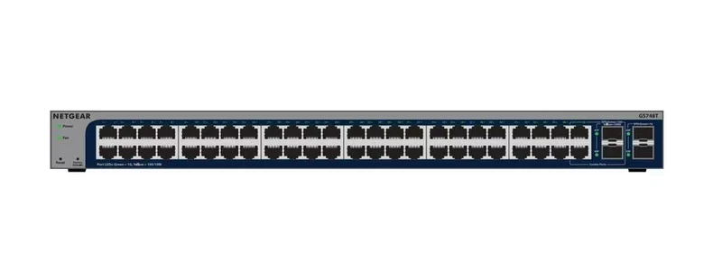Netgear Switch GS748T V6 52 Port