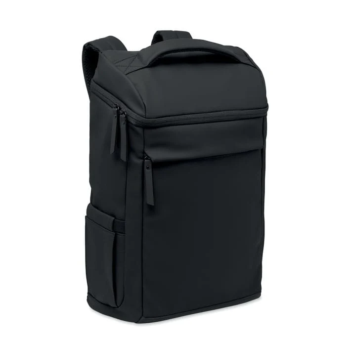 Zaino per laptop 15" in PU e schienale imbottito