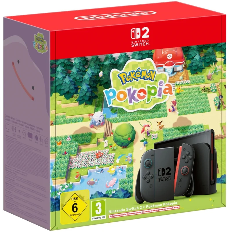 Nintendo Switch 2 + Pokemon Pokopia - Console Nuova Garanzia Italia NSW2
