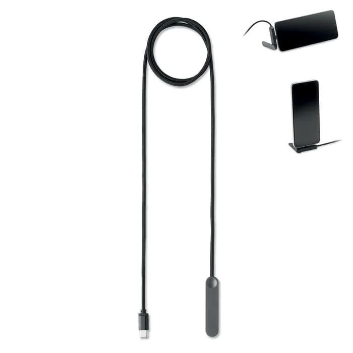 Supporto telefono con cavo