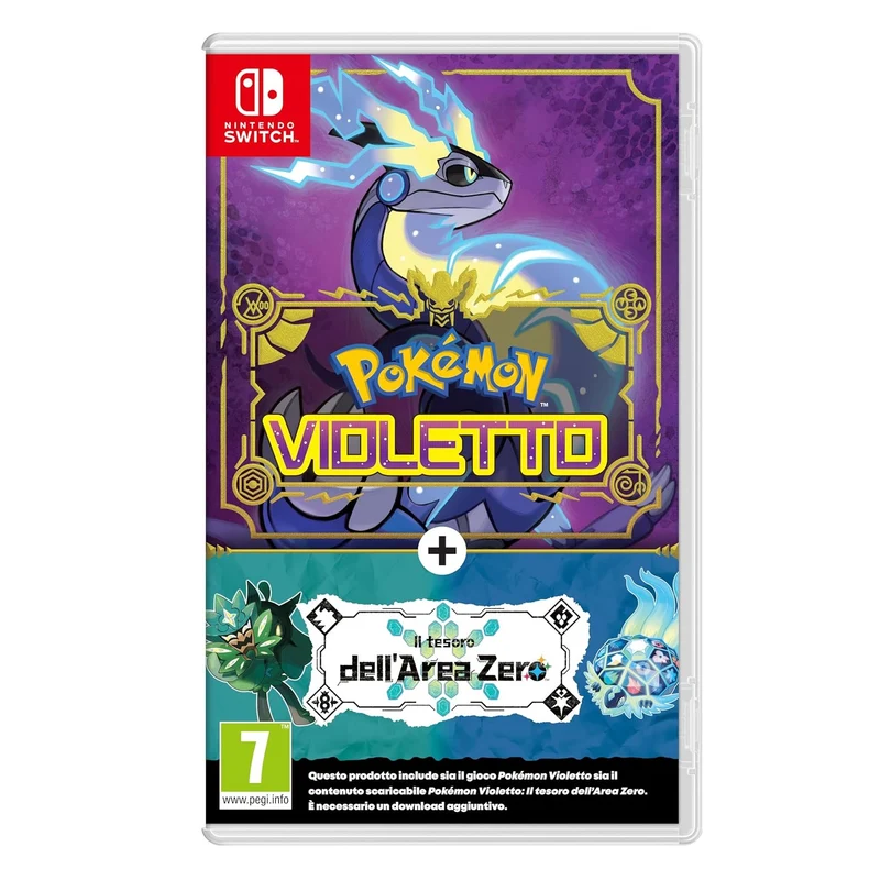 Pokemon Violetto + Esp. Il Tesoro dell’Area Zero Videogioco Nintendo Switch ITA