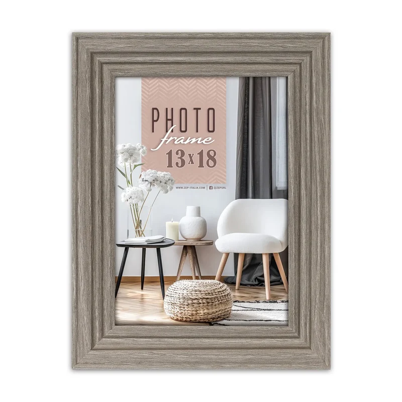 Zep Cornice In Legno Munich Grey 15x20 Art AA668G
