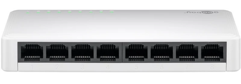 8-Port Gigabit Ethernet Netzwerk-Switch