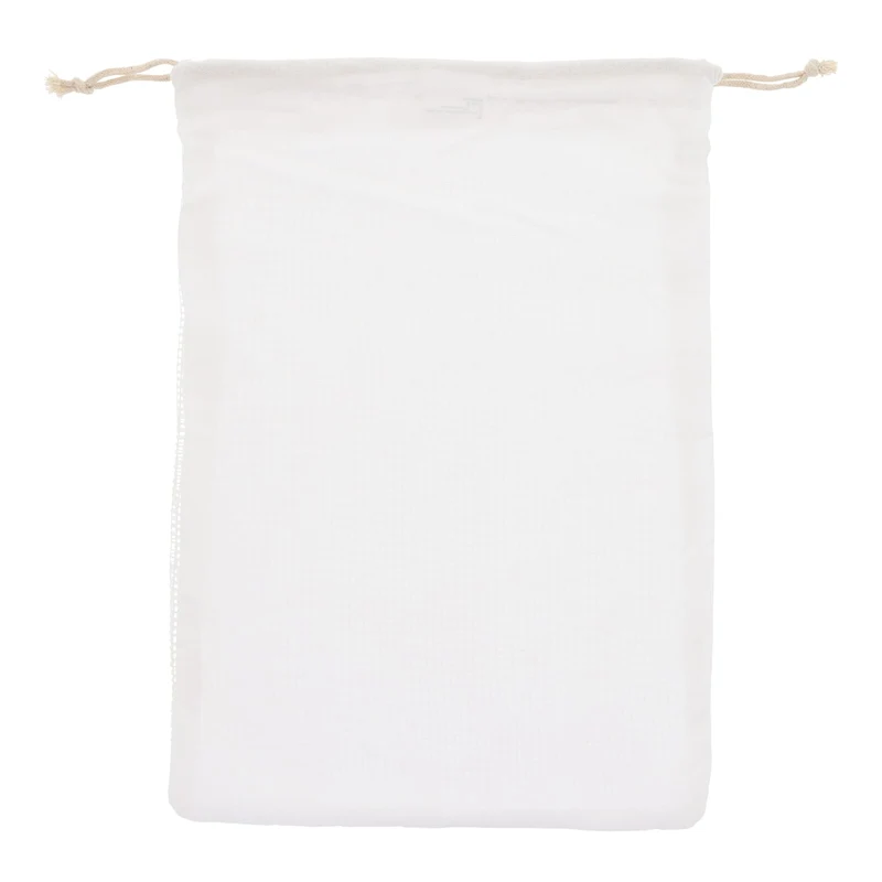 Borsa per alimenti riutilizzabile in cotone OEKO-TEX® 30x40cm
