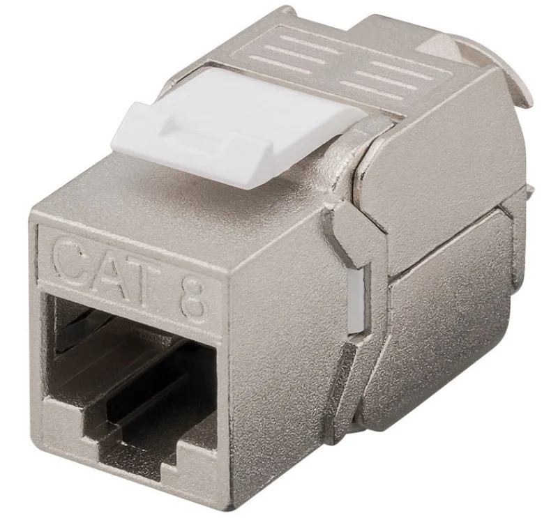 Keystone-Modul RJ45 CAT 8.1, STP, GHMT-zertifiziert