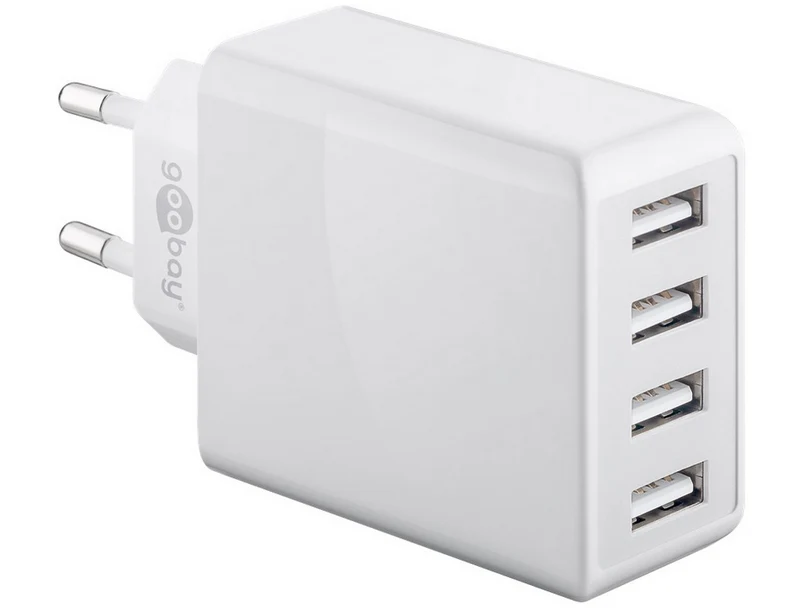4-fach USB-Ladegerät (30 W)