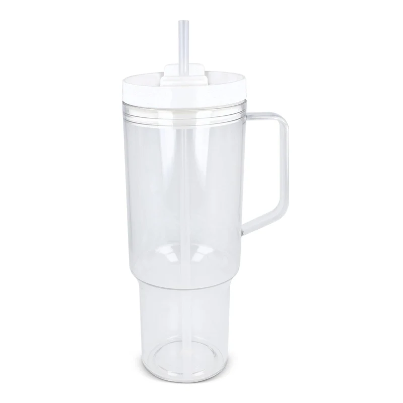 Tazza Miami con manico trasparente 1,2 L R-PET