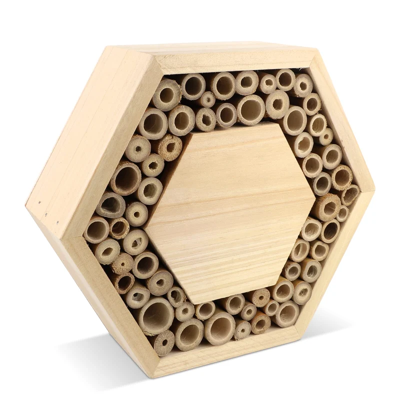 Casetta per api in legno FSC esagonale