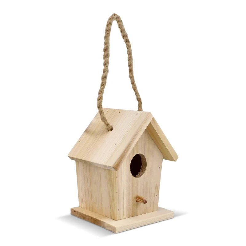 Piccola casetta per uccelli in legno FSC